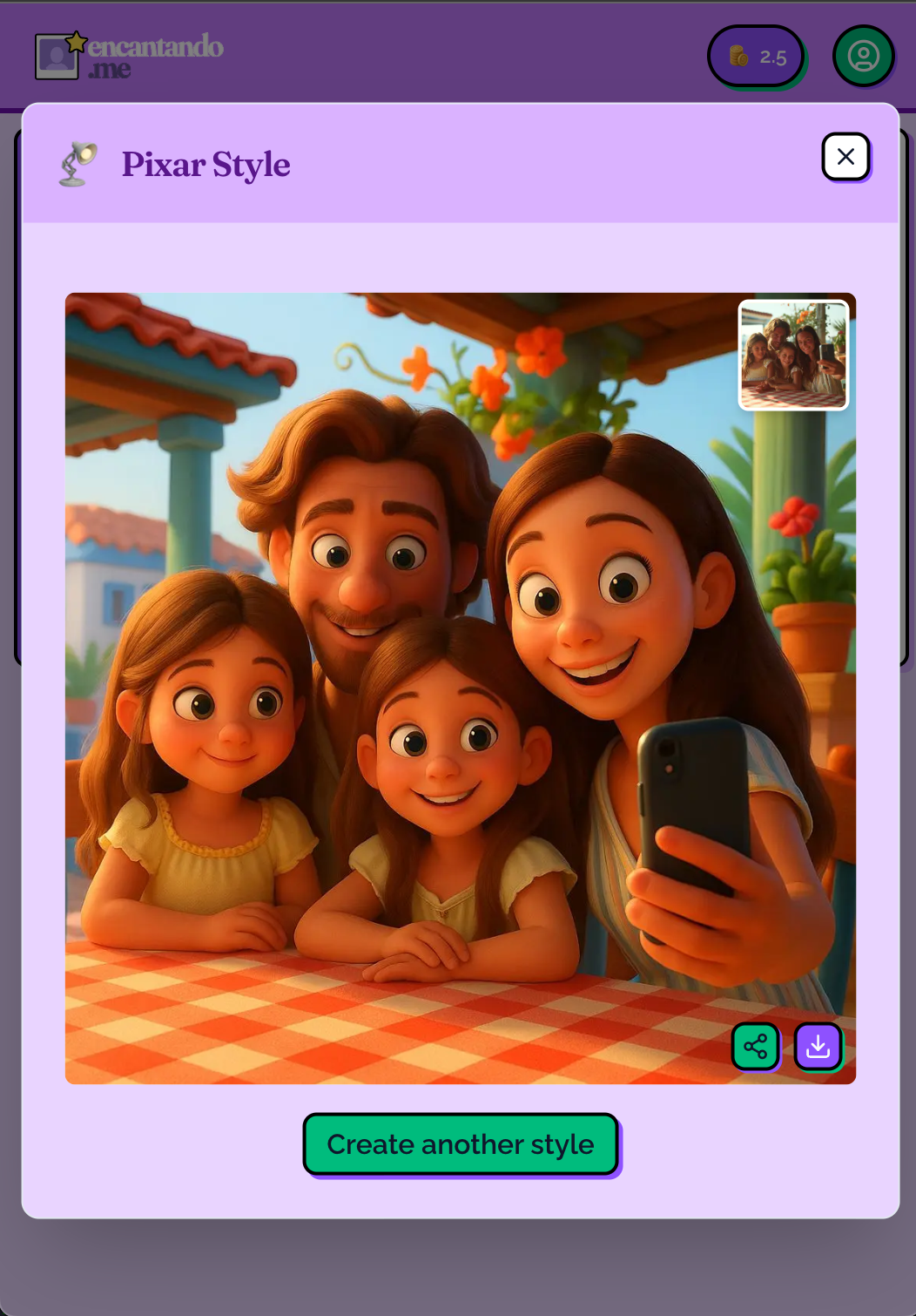 Transform a photo